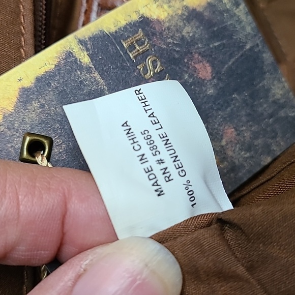 Tarnish Brand Deep Brown Leather Bag - Picture 7 of 9